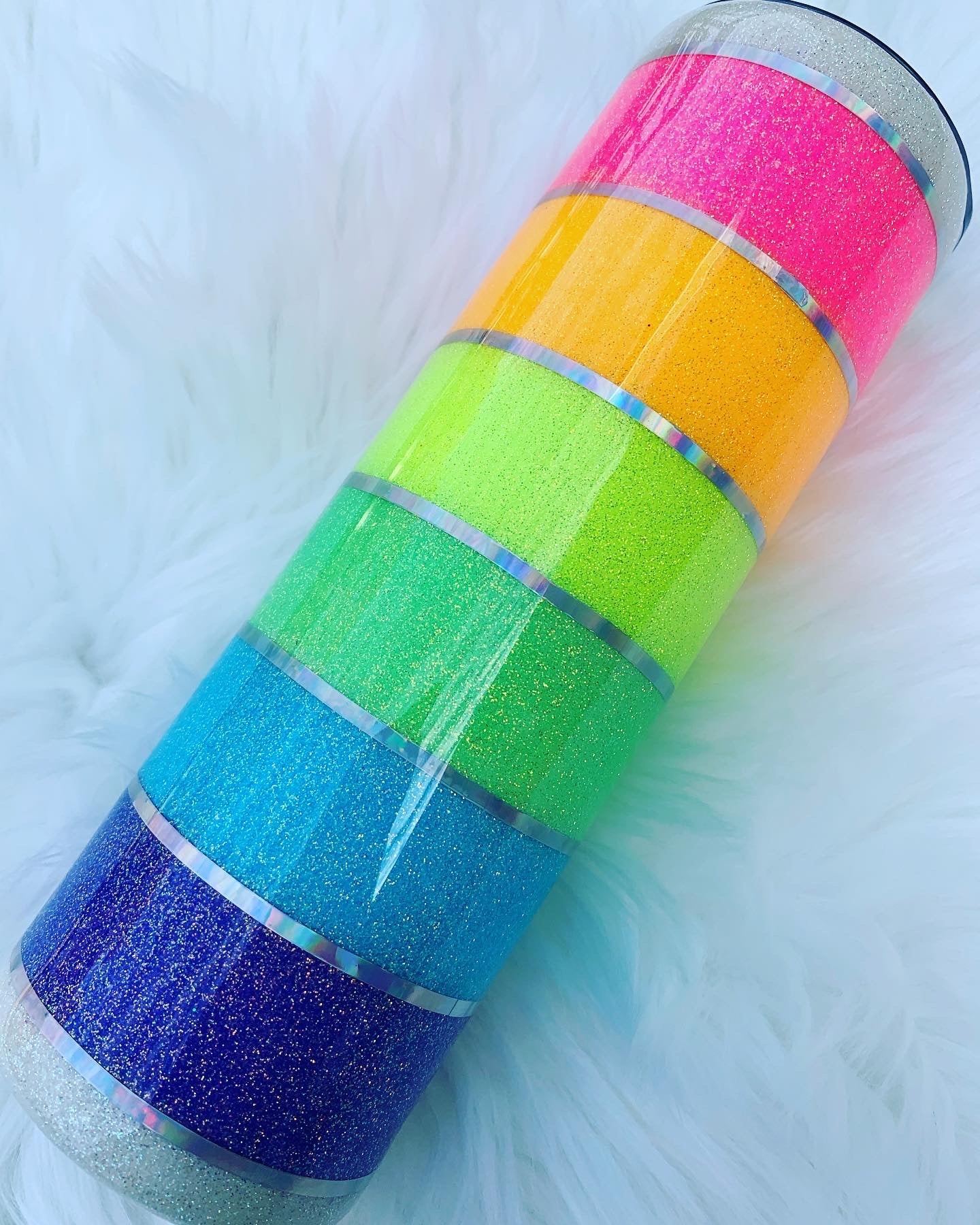 Rainbow Stripes - 30oz