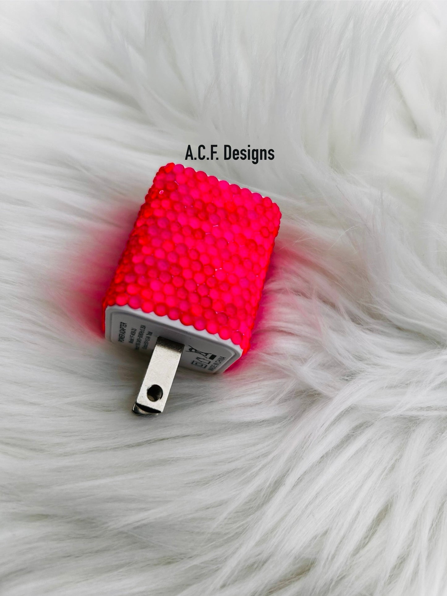 Neon Pink Phone Charger