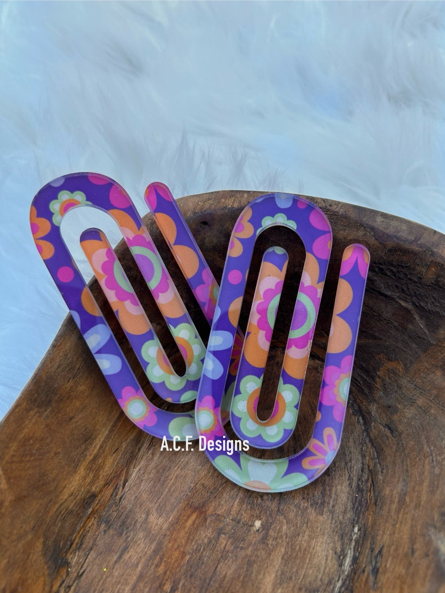 Bright Flower Paperclip