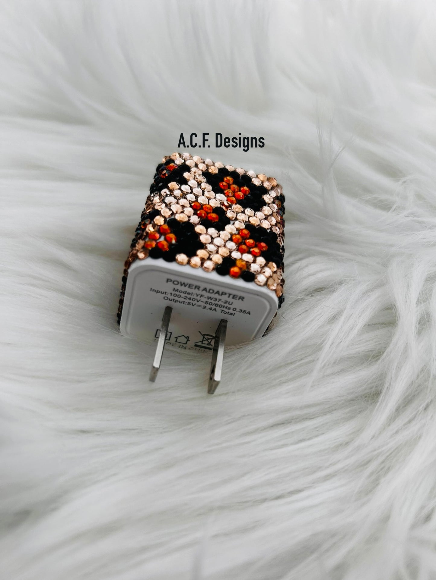 Leopard Print Phone Charger